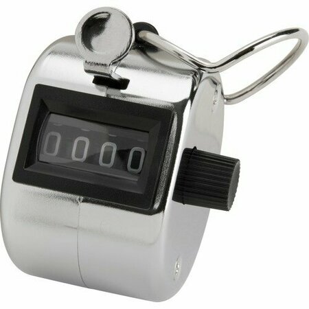 SPARCO PRODUCTS TALLY COUNTER W/ FINGER RING, SILVER SPR24100